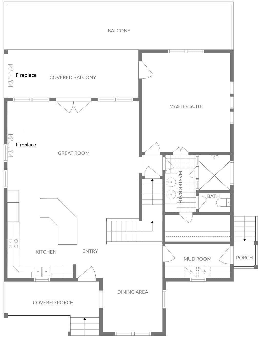 Bottom Floor Plan